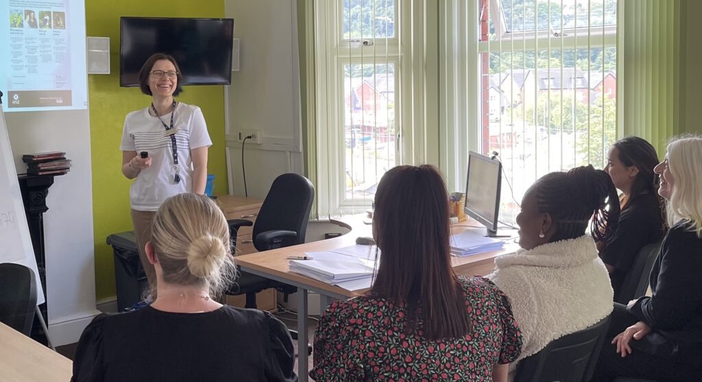 Dementia care training at Tregwilym Lodge